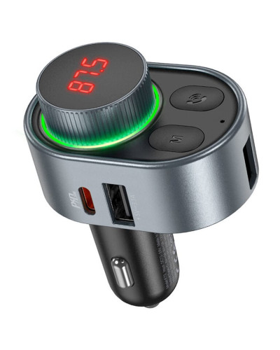 Hoco E72 Alegria Avtomobil enerji toplama cihazı FM transmitter ilə