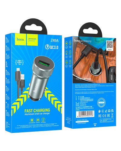 Hoco Z49A Avtomobil enerji toplama cihazı