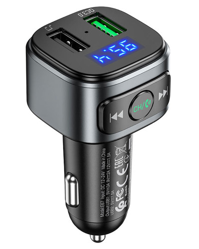 Hoco E67 Avtomobil üçün FM transmitter