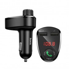 Hoco DE24 Black Avtomobil üçün FM transmitter