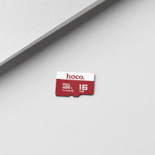 Hoco 16GB MicroSDHC 10 Class Red Yaddaş kartı