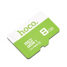 Hoco 8GB MicroSDHC 10 Class Light Green Yaddaş kartı