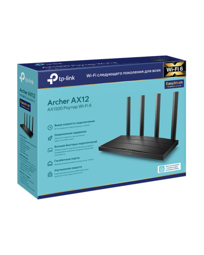 AX1500 Wi-Fi MESH Router TP-Link Archer AX12
