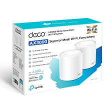 Home Mesh Wi-Fi 6 Router (2 Pack) TP-Link Deco X50 