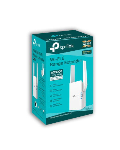 AX3000 Wi-Fi Siqnal Gücləndiricisi Mesh TP-Link RE705X