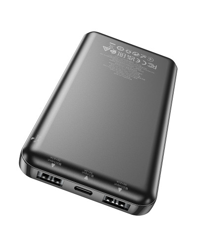 Hoco J100 10000 mAh Black Xarici akkumlyator