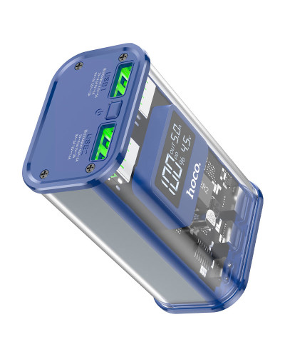 Hoco J105 10000 mAh Blue Xarici akkumlyator