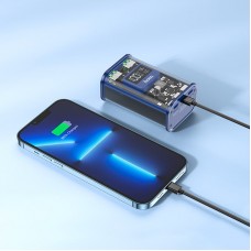 Hoco J105 10000 mAh Blue Xarici akkumlyator