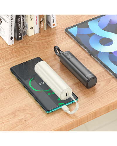 Hoco J113 5000 mAh, White Xarici batareya