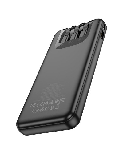 Hoco J114 10000 mAh Black Xarici akkumlyator
