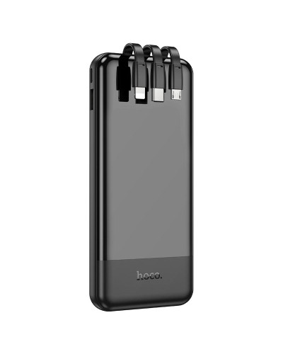 Hoco J114 10000 mAh Black Xarici akkumlyator