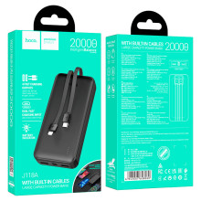 Hoco J118A Spharp 20000mAh Черный Универсальный аккумулятор