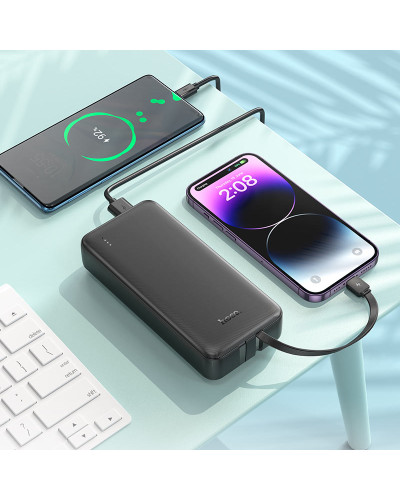 Hoco J118A Spharp 20000mAh Black Universal batareya