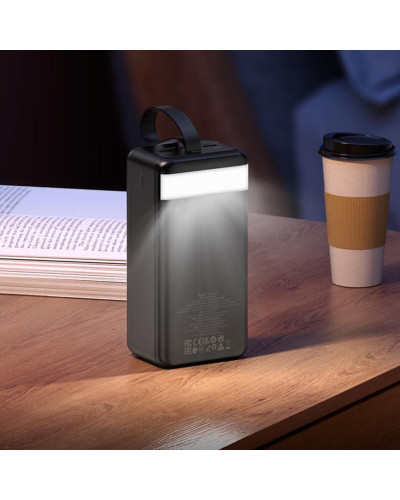 Hoco J123C Element 60000 mAh Black Xarici akkumlyator