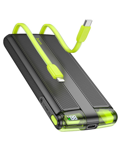 Hoco J127A Mecha 10000 mAh 20W Black Xarici akkumlyator