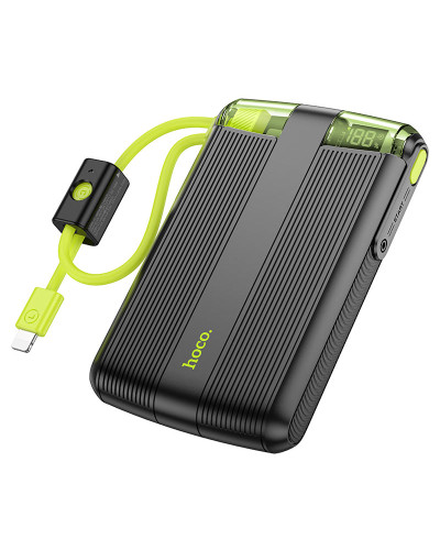 Hoco J127A Mecha 10000 mAh 20W Black Xarici akkumlyator