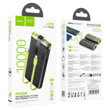 Hoco J127A Mecha 10000 мАч 20 Вт черный Внешний аккумулятор