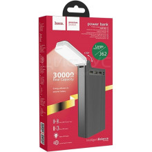 Hoco J62 30000 mAh LED, Черный Внешний аккумулятор