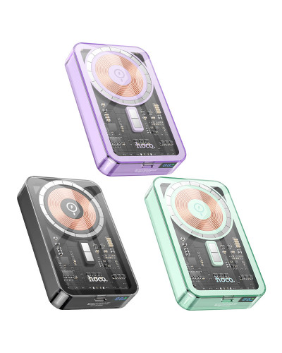 Hoco Q14A Ice Crystal 10000 mAh Black Xarici akkumlyator