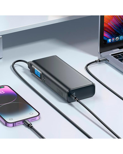 Hoco Q17B 130W 20000mAh Black Xarici akkumulyator