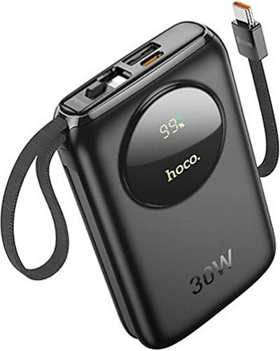 Hoco Q19 Lucky 10000 mAh Black Xarici akkumlyator