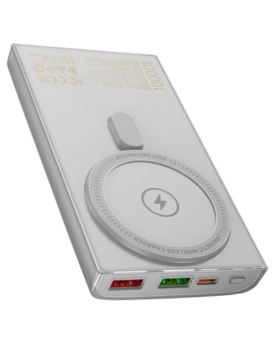 Hoco Q22 Taurus 22.5W 10000 mAh Grey Xarici akkumulyator