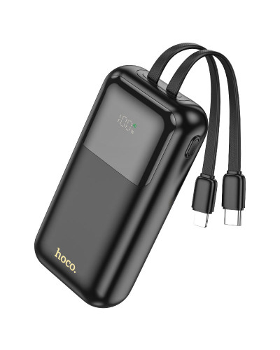 Hoco Q25 Graceful 10000mAh Black Xarici akkumulyator