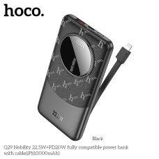 Hoco Q29 10000 mAh Black Xarici akkumulyator