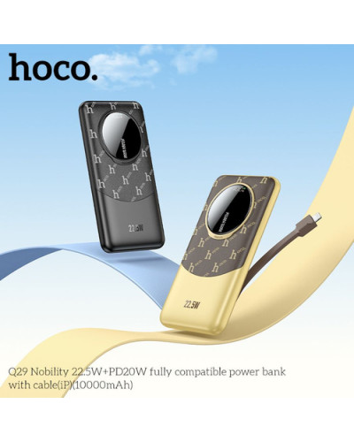 Hoco Q29 10000 mAh Brown Xarici akkumulyator