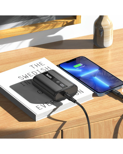 Hoco Q3 10000 mAh Black Xarici akkumulyator