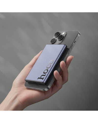 Hoco Q32 5000 mAh Grey Xarici akkuçulyator