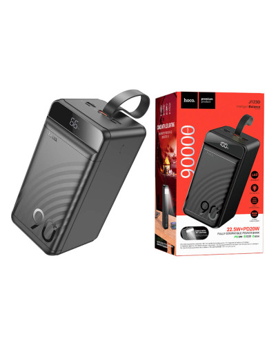 Hoco J123D Element 90000 mAh Black Xarici akkumlyator