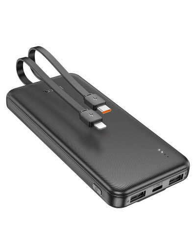 Hoco J118 Speed Energy 10000mAh Black Xarici akkumlyator