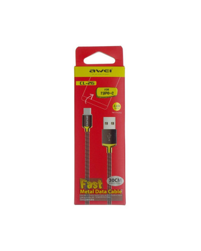 USB Type-C to USB Type-A Kabel AWEI CL-26